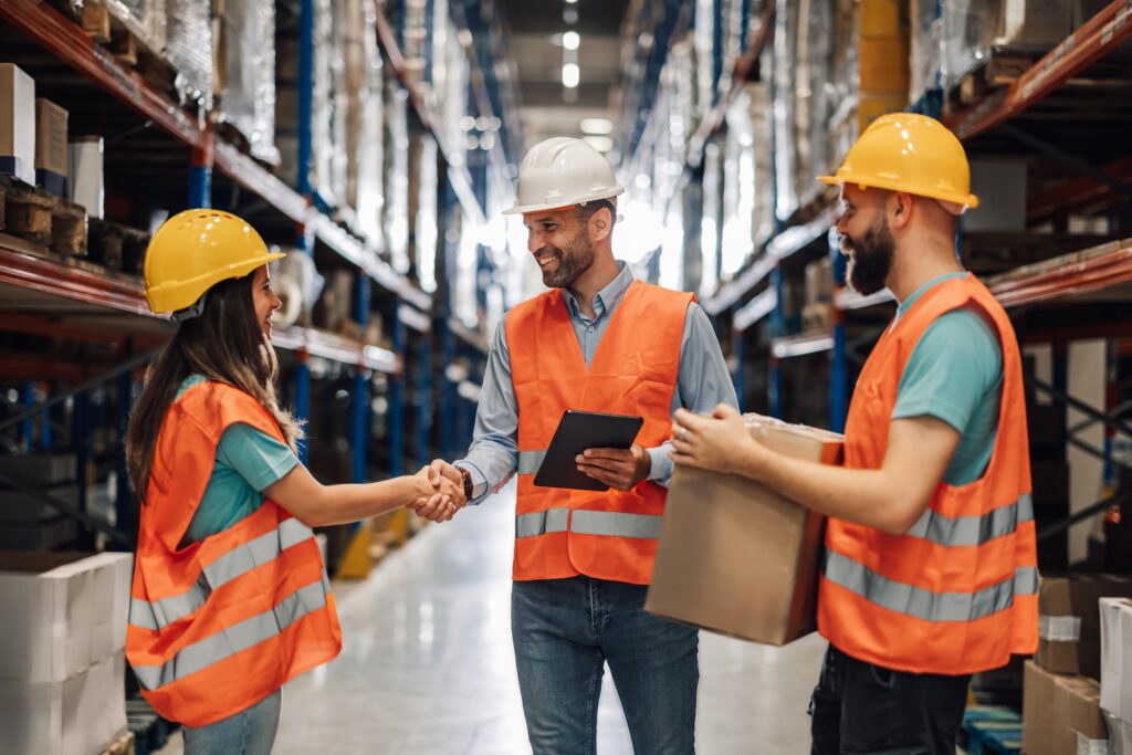 Successful partnership agreement in dynamic warehouse setting